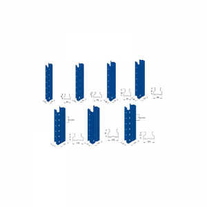 Q235B stålpalle rack